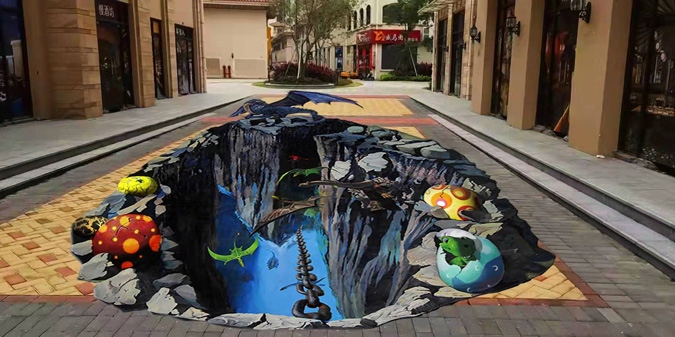 一起來(lái)欣賞美翻了的涂鴉墻繪